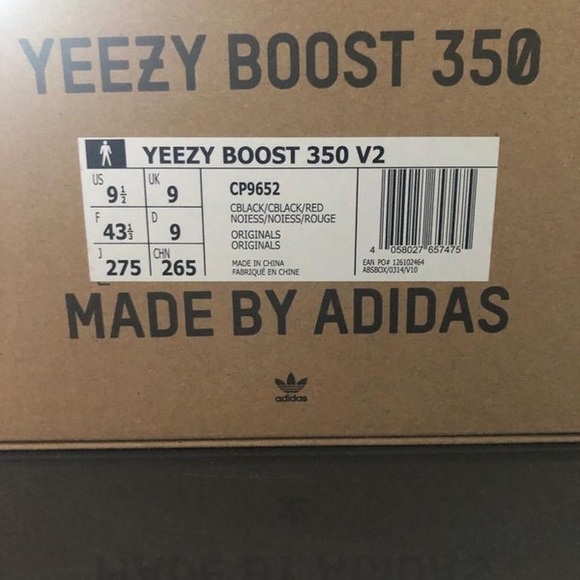 Yeezy Boost 350 V2 Bred